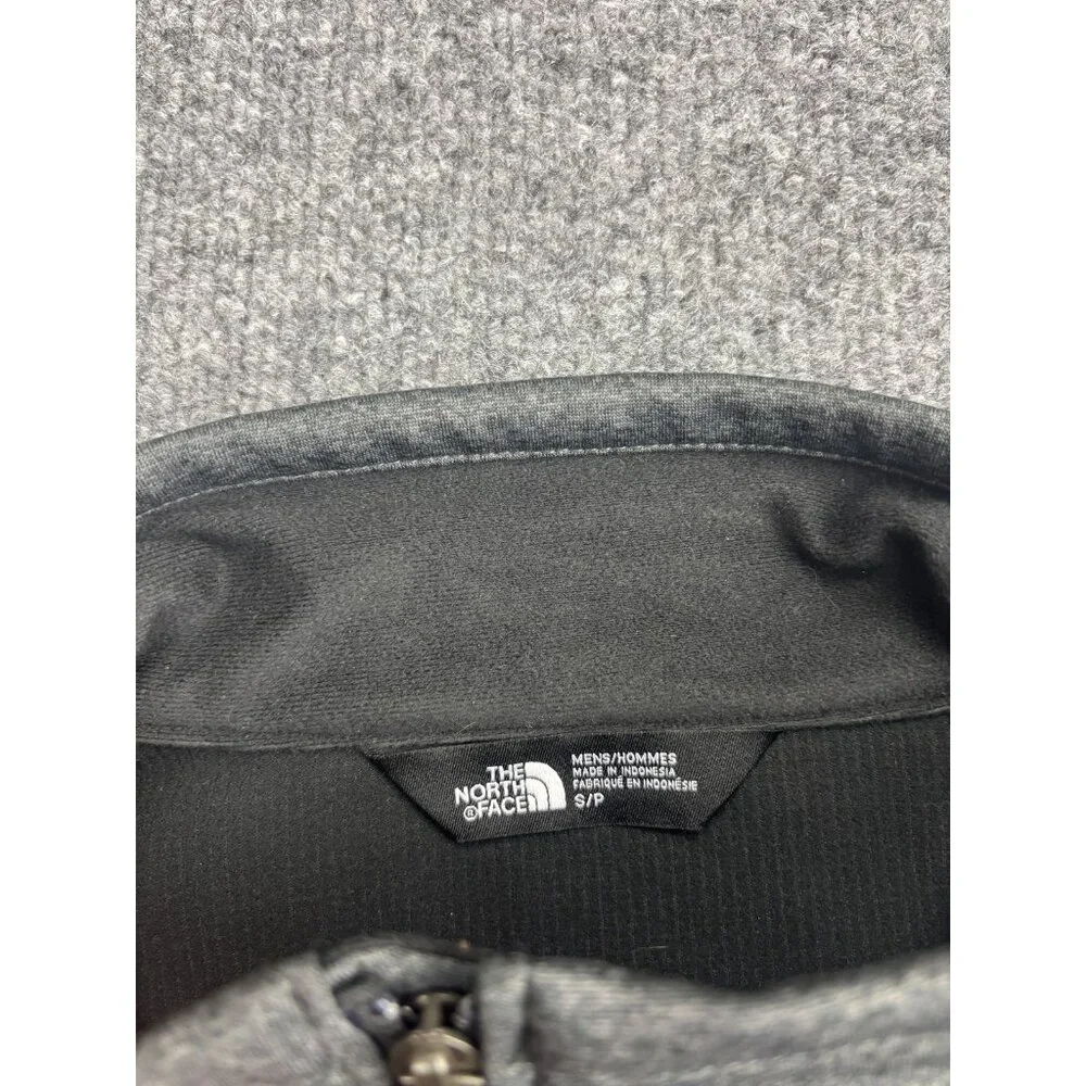 The North Face WindWall Jacket Mens Small Gray‎ Softshell Full Zip ThermaSol
